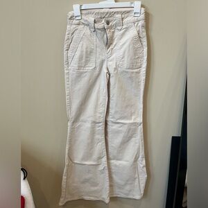 American Eagle Outfitters Cream Women's Jeans